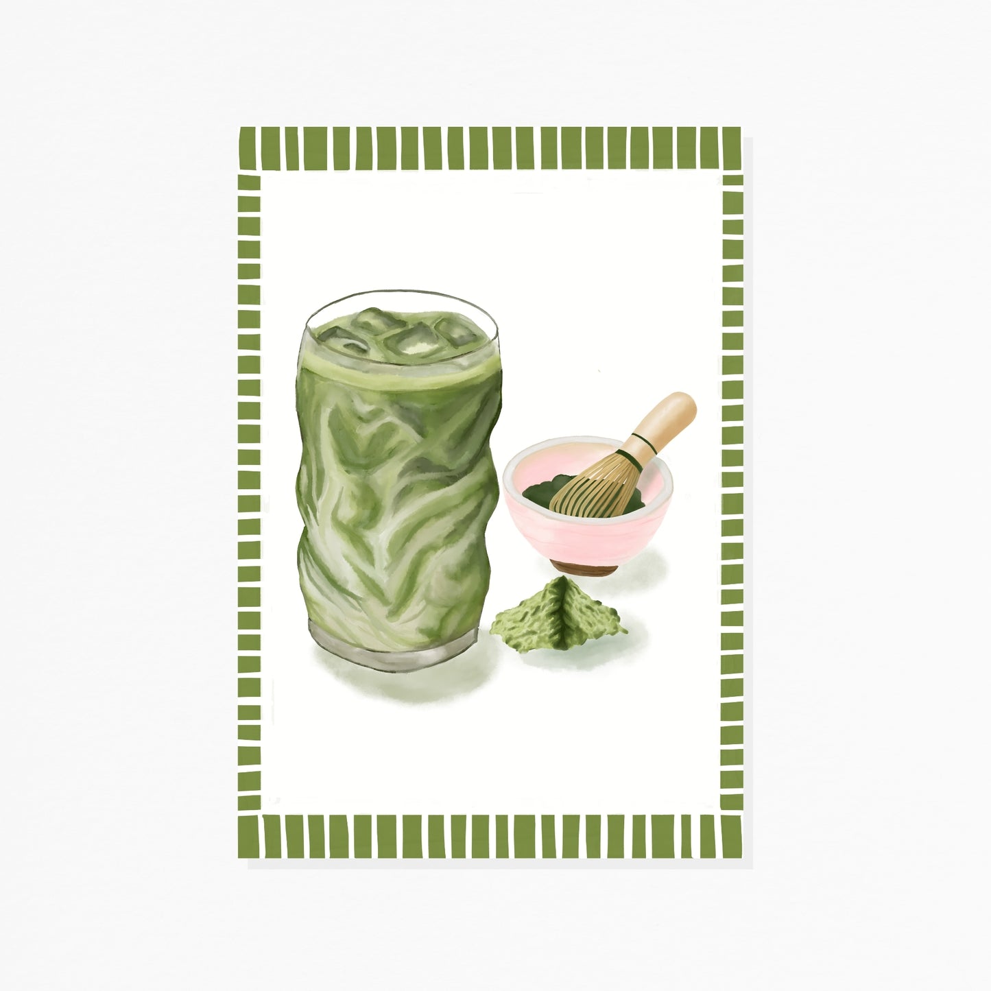 Matcha Art Print
