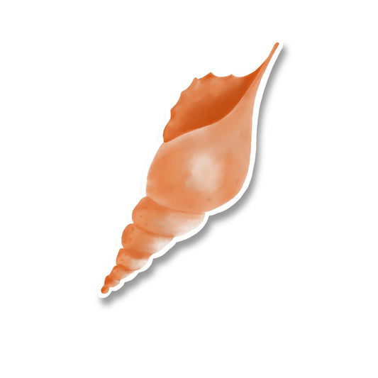 Shell Watercolor Sticker
